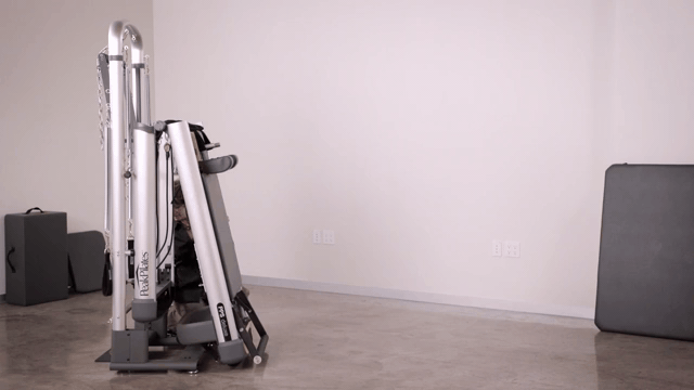 PilateSystem Deluxe, Folded Upright