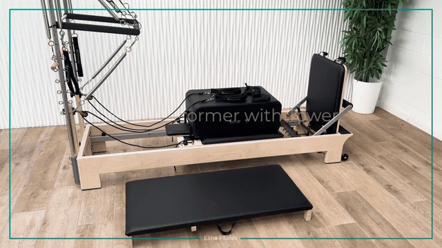 Wood Tower Above The Floor Mat
