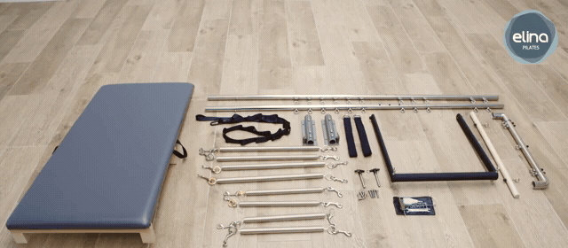 Tower Rails And Fixings Laid Out