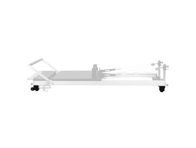 Align Pilates A8-Pro Legs, short legs highlighted on the reformer