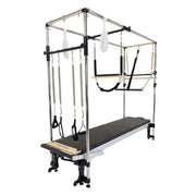 Align Pilates C8-Pro with Full Cadillac, three quarter view with springs and trapeze fitted
