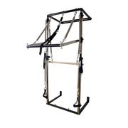 Align Pilates Half Cadillac Frame, tower on the wall bracket with straps and springs