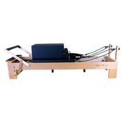 Align Pilates M8-Pro, side view with Pro Sitting Box