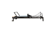 Align Pilates R8-Pro Reformer, black frame side view