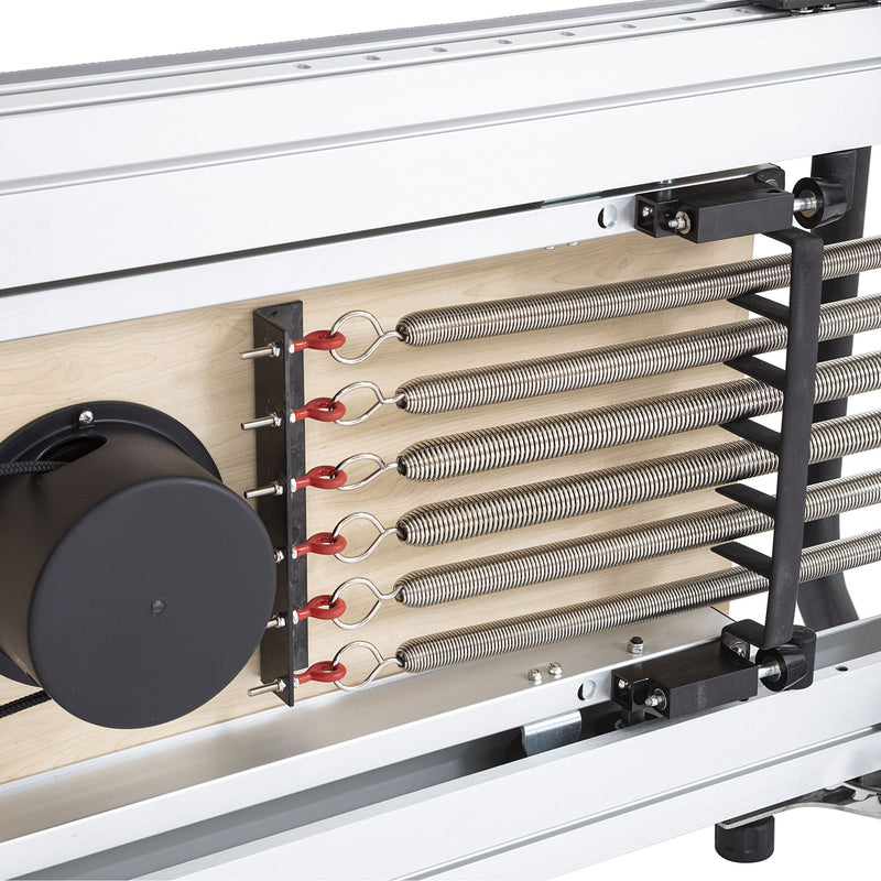 Mentor spring pack and carriage rail detail
