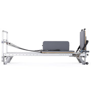 Mentor Reformer with the jump board raised, grey