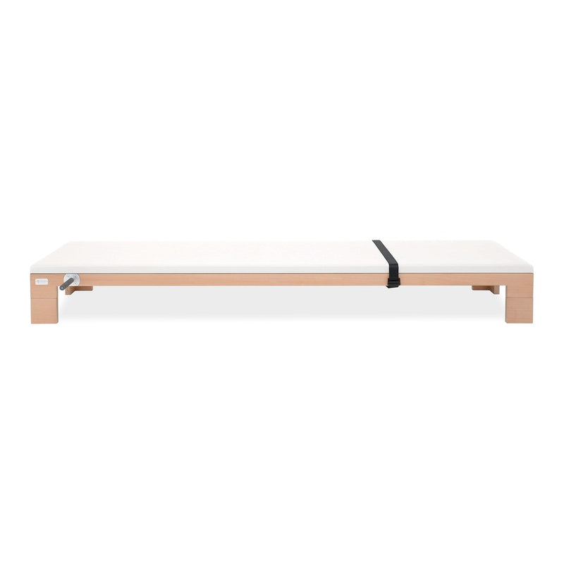 BASI Systems Raised Mat upholstered in Pristine White, the whole apparatus shown against a plain background