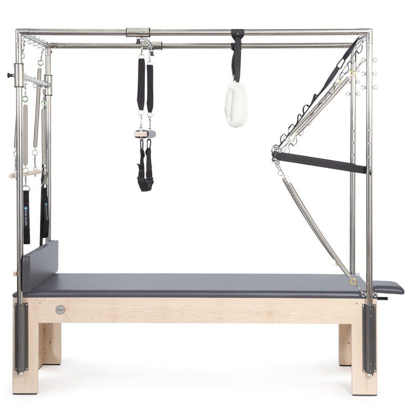 Elina Pilates Cadillac in grey, side view