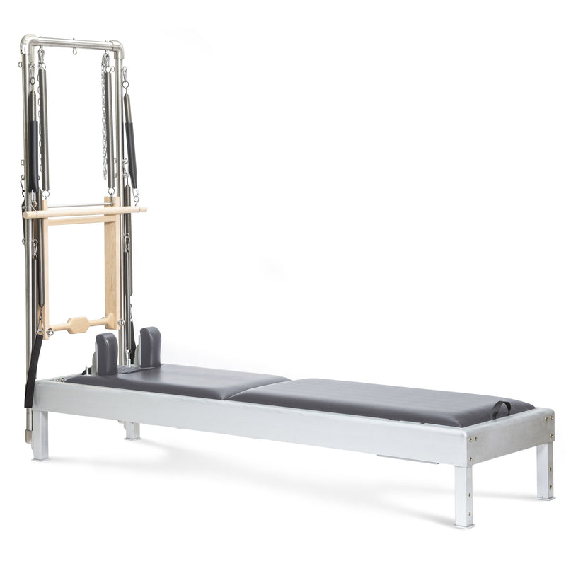 Classic Aluminium Reformer with Tower in dark grey, plain bed