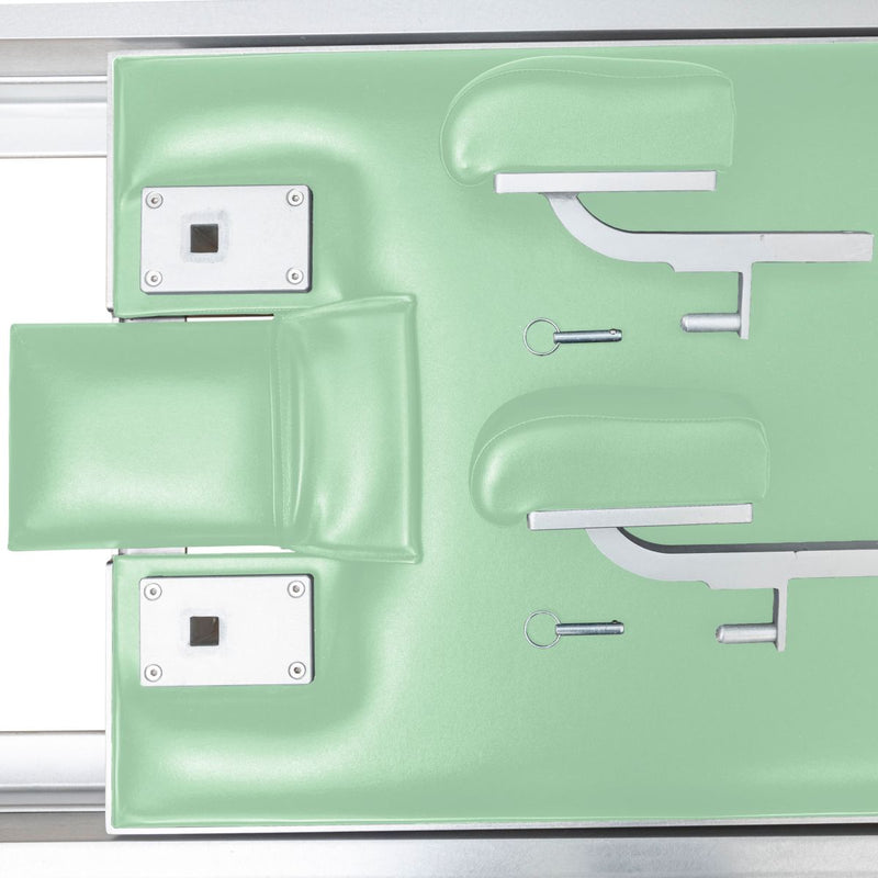 Elina Pilates Classic Aluminium Reformer 86" in green