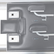 Elina Pilates Classic Aluminium Reformer 86" in grey