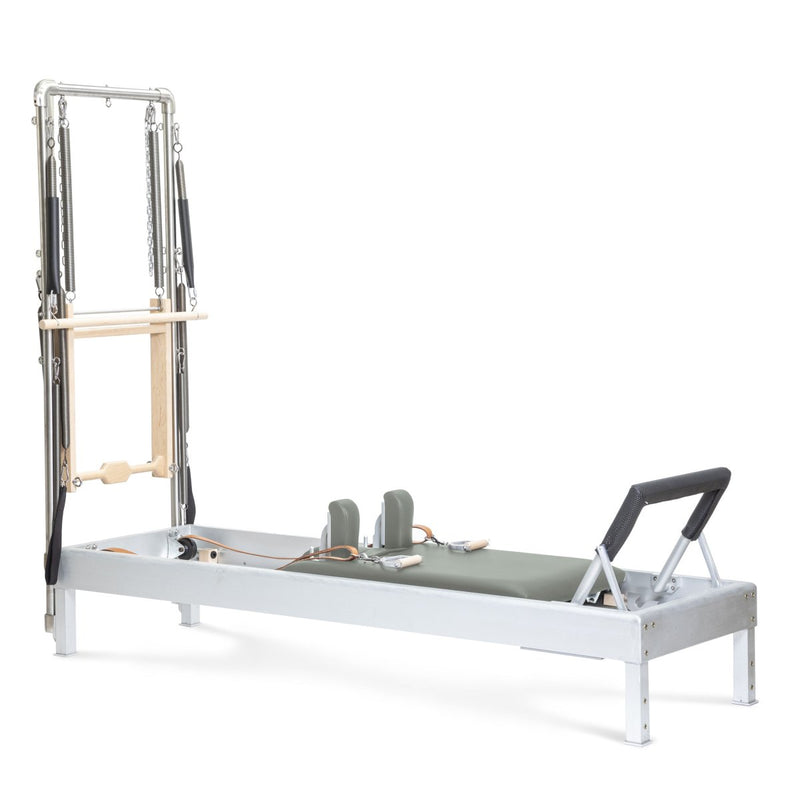 Elina Pilates Classic Aluminium Reformer 86" with Tower in eucalyptus