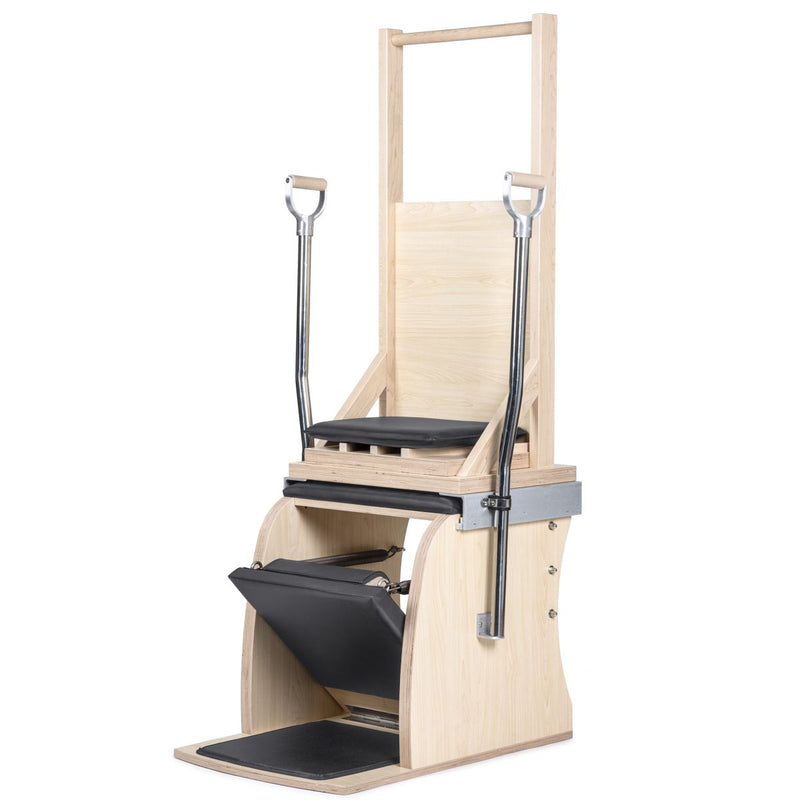Elina Pilates Classic Combo Chair with Back in black