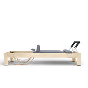 Elina Pilates Classic Natural Wood Reformer in grey