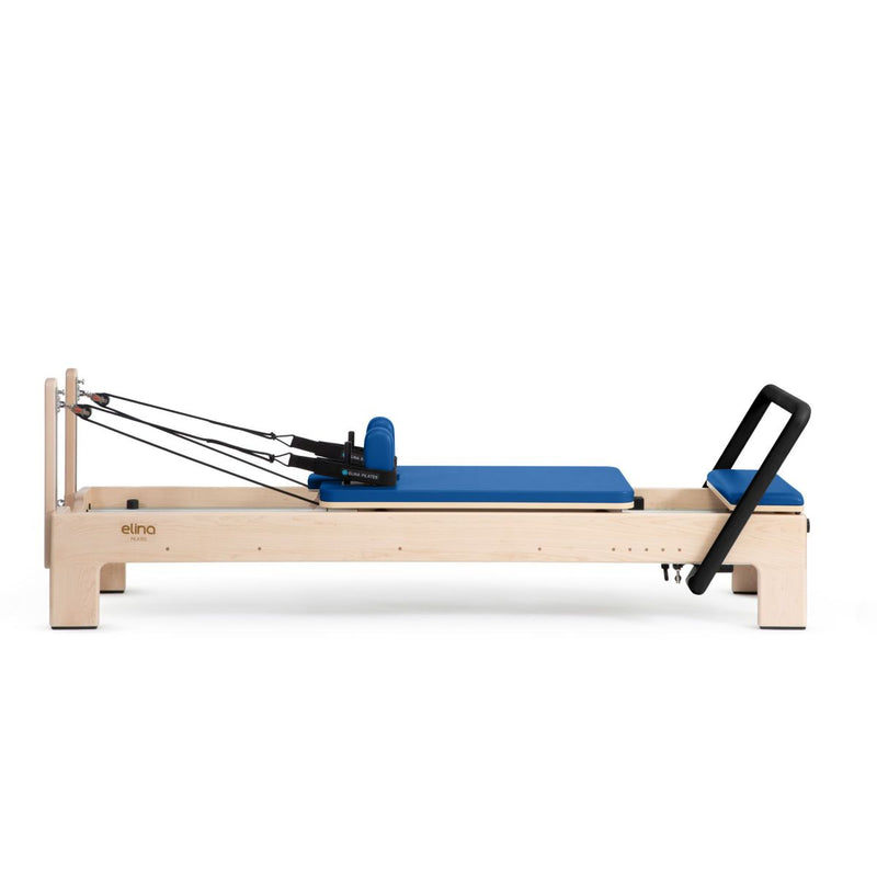 Elina Pilates Elite Advanced Reformer in blue