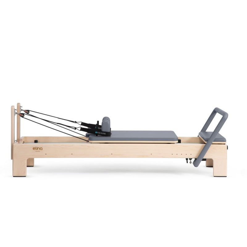 Elina Pilates Elite Advanced Reformer in grey