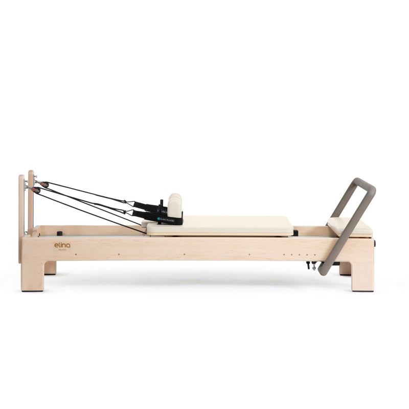 Elina Pilates Elite Advanced Reformer in ivory
