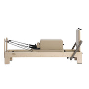 Elina Pilates Elite Advanced Reformer in light mocha