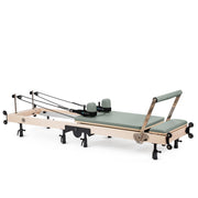 Elina Pilates Fold Reformer in eucalyptus