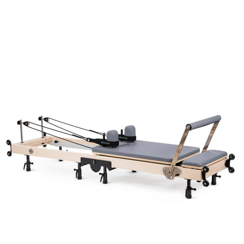 Elina Pilates Fold Reformer in grey