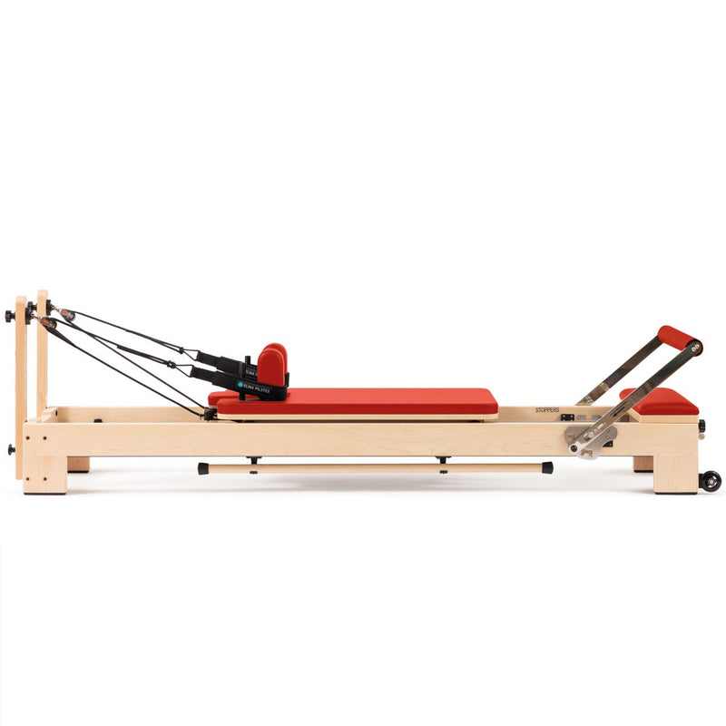 Elina Pilates Lignum Reformer Bundle in red