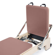 Elina Pilates Lignum Reformer with Tower in aged rose