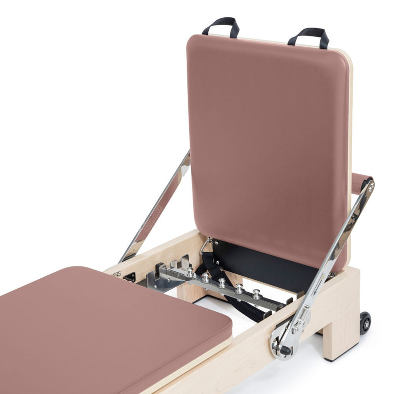 Elina Pilates Lignum Reformer with Tower in aged rose