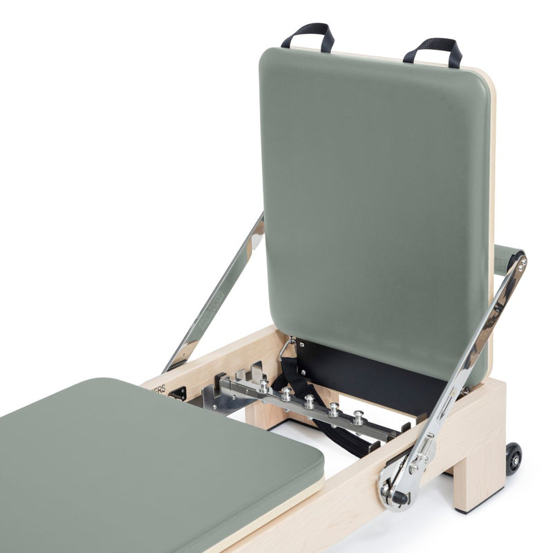 Elina Pilates Lignum Reformer with Tower in eucalyptus