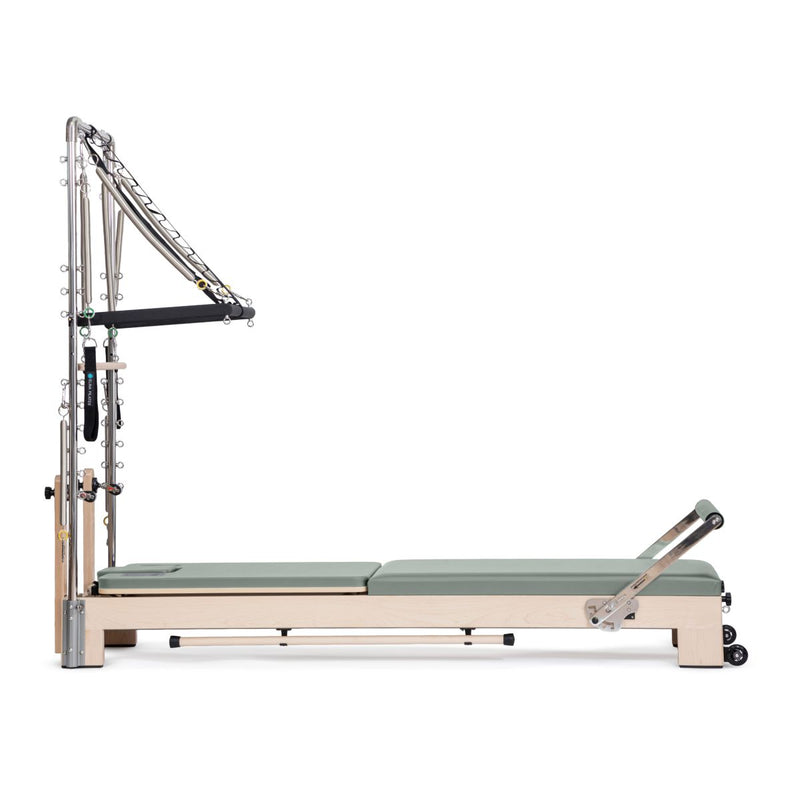 Elina Pilates Lignum Reformer with Tower in eucalyptus