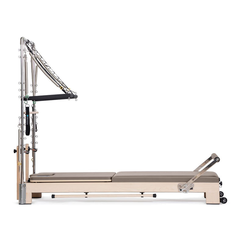 Elina Pilates Lignum Reformer with Tower in mocha