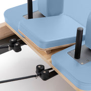 Elina Pilates Lignum Reformer with Tower in ocean blue