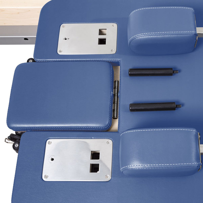 Elina Pilates Master Instructor Physio Reformer with Tower in blue