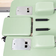Elina Pilates Master Instructor Physio Reformer with Tower in green