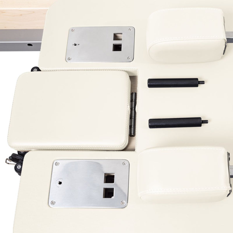 Elina Pilates Master Instructor Physio Reformer with Tower in ivory