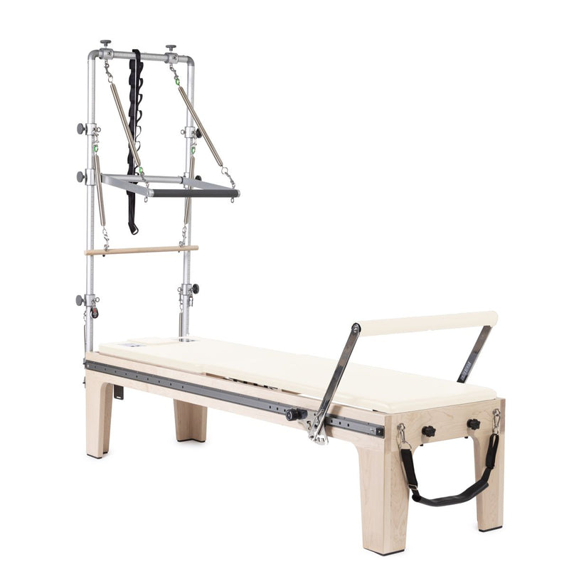 Elina Pilates Master Instructor Physio Reformer with Tower in ivory