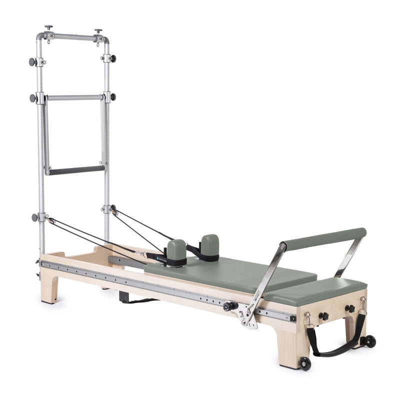 Elina Pilates Master Instructor Reformer with Tower in eucalyptus