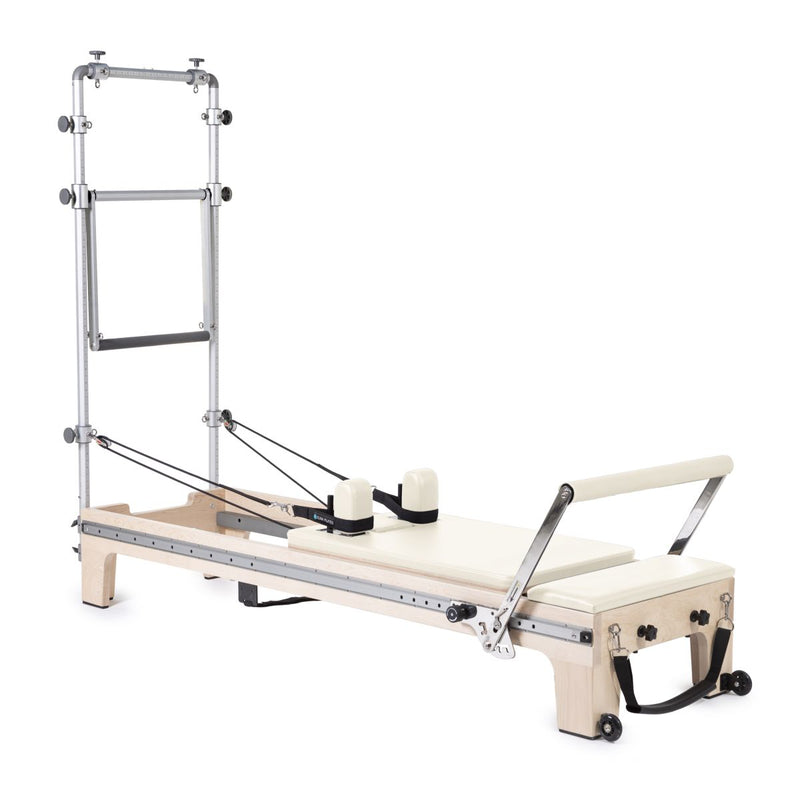 Elina Pilates Master Instructor Reformer with Tower in ivory