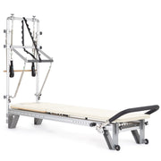 Elina Pilates Mentor Reformer with Tower in ivory