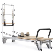 Elina Pilates Mentor Reformer with Tower in light mocha