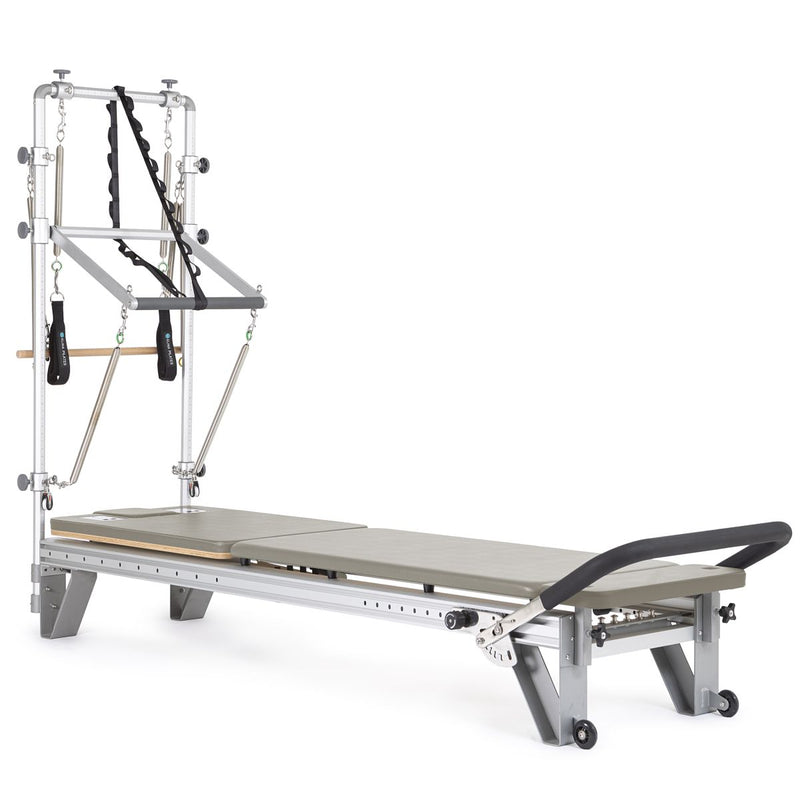 Elina Pilates Mentor Reformer with Tower in mocha