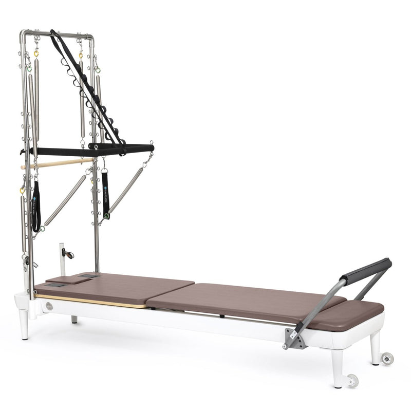 Elina Pilates Nubium Reformer with Tower in aged rose
