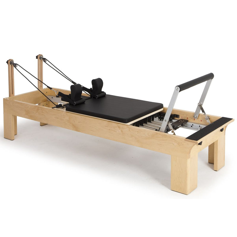 Elina Pilates Physio Wood Reformer Bundle in black