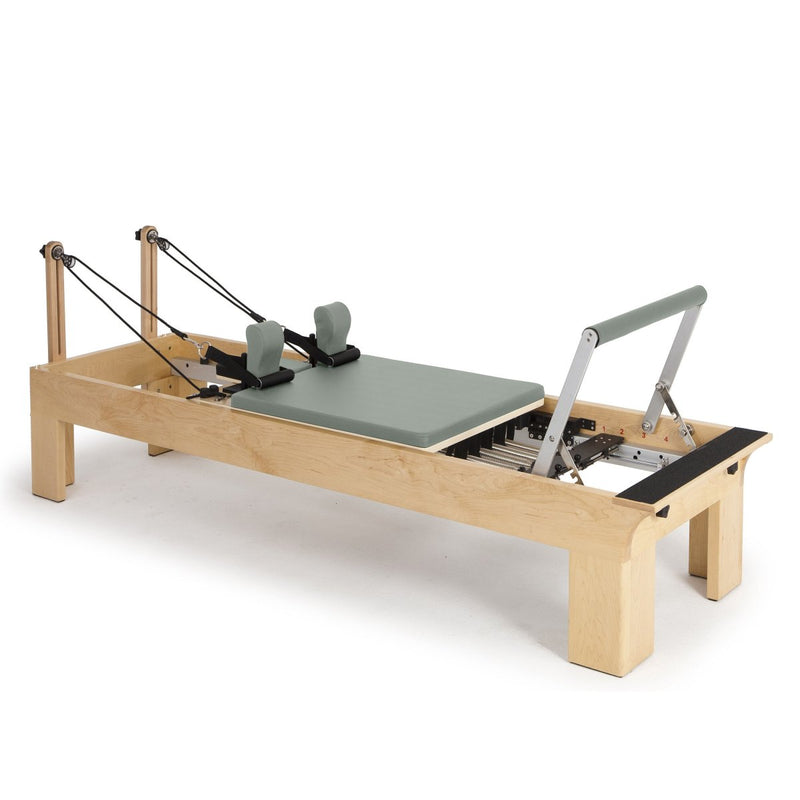 Elina Pilates Physio Wood Reformer Bundle in eucalyptus