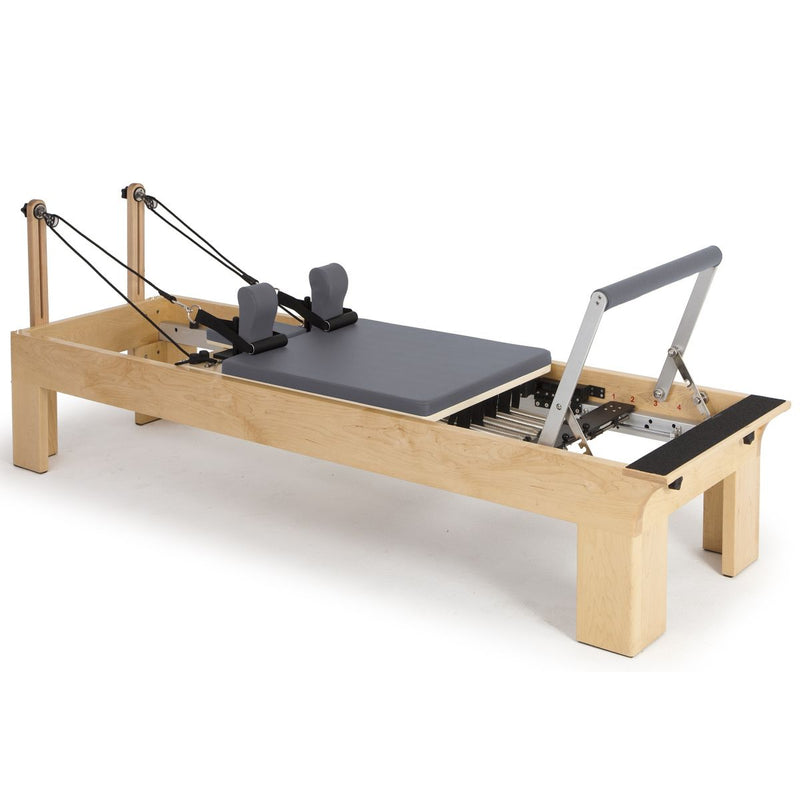 Elina Pilates Physio Wood Reformer Bundle in grey