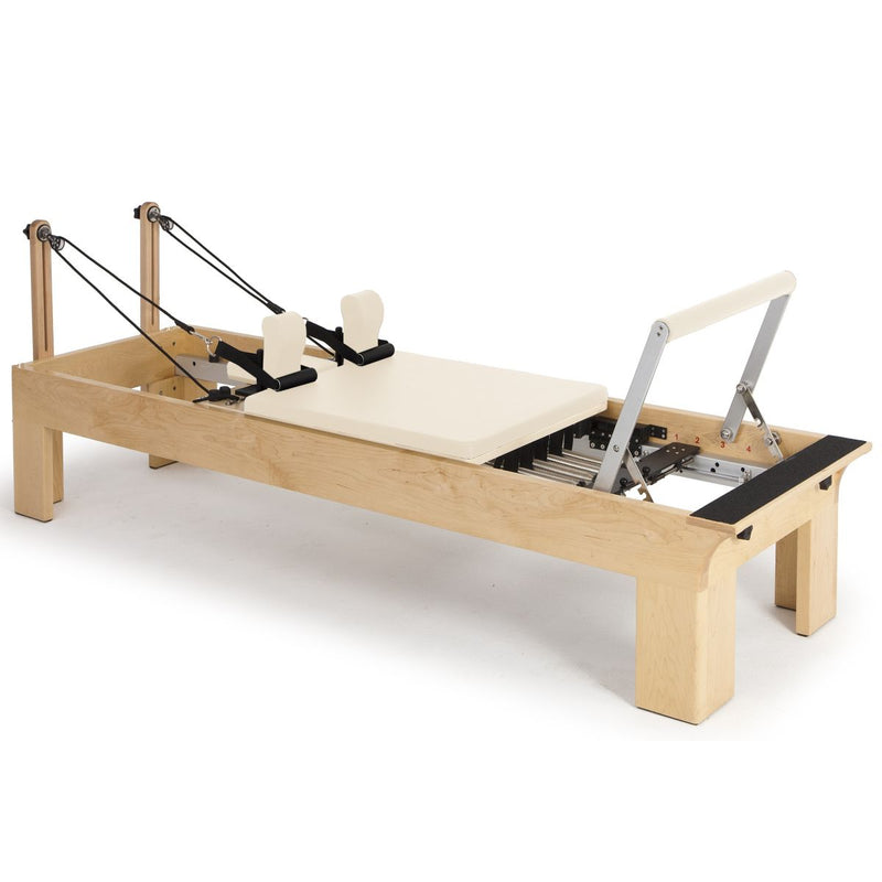 Elina Pilates Physio Wood Reformer Bundle in ivory