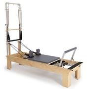 Elina Pilates Physio Wood Reformer with Tower in grey