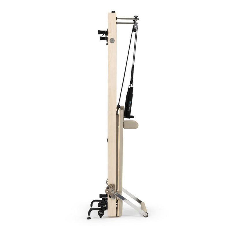 Elina Pilates Vertical Reformer in light mocha