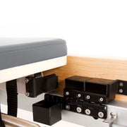 Elina Pilates Wood Reformer Bundle in grey