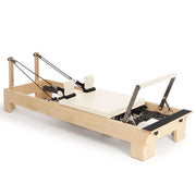Elina Pilates Wood Reformer Bundle in ivory