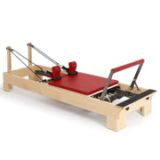 Elina Pilates Wood Reformer Bundle in red
